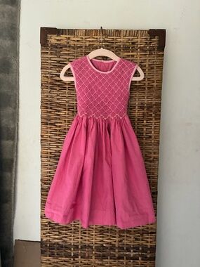 ‘Jacadi’ Smocked Dress.  Size 4 Year